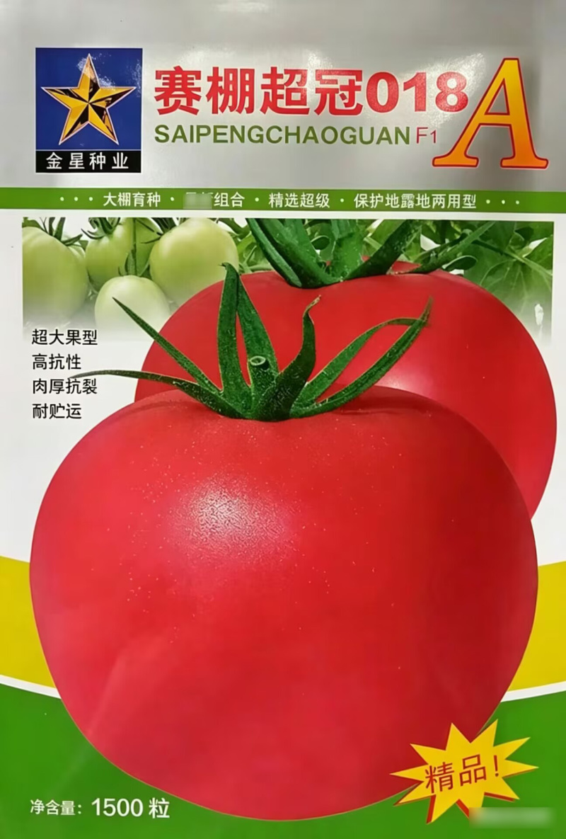 赛棚超冠番茄种子大棚西红柿种籽早熟高秧粉红大果番茄种籽