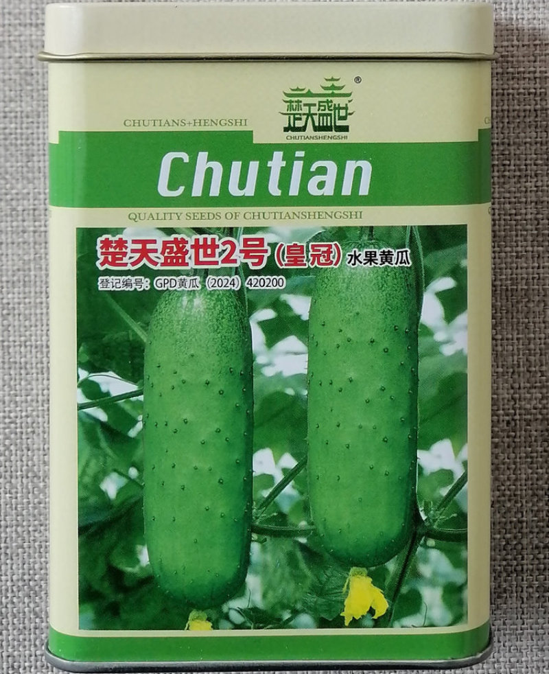楚天皇冠水果黄瓜种子短棒型旱黄瓜种籽早熟脆甜爽口节节瓜