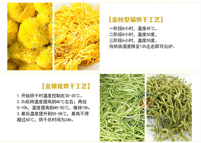 网带黄蜀葵烘干机棉花葵金花葵干燥机黄芙蓉黄花莲烘干机