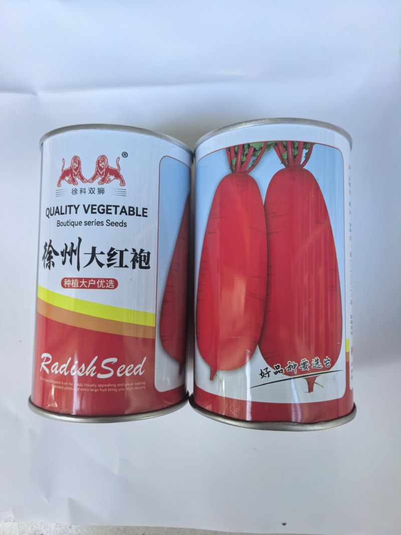 徐州大红袍萝卜种子耐热红皮白肉萝卜满身红夏秋水果萝卜种