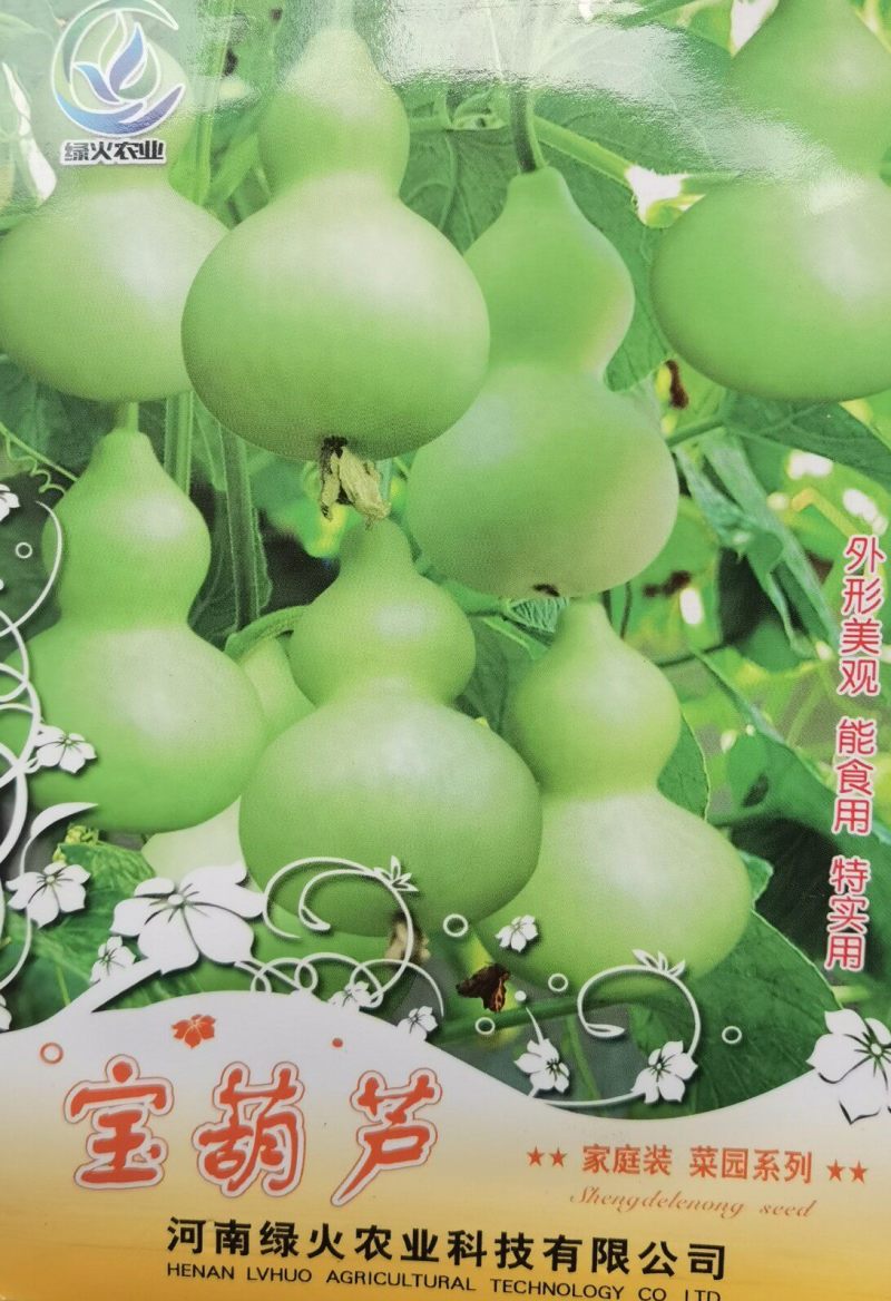 宝葫芦大酒葫芦种子顽皮葫芦菜葫芦种籽观赏食用巨型大葫芦种