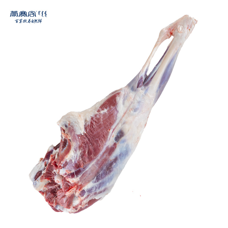 羯山羊羊后腿羊肉肉质紧实鲜嫩，肥瘦分布均匀