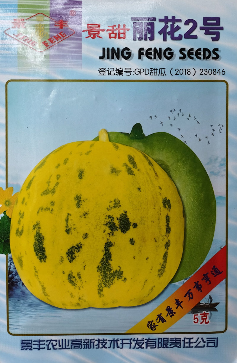 丽花2号薄皮豹纹甜瓜种子绿肉香甜八里香黄皮花蜜甜香瓜种籽