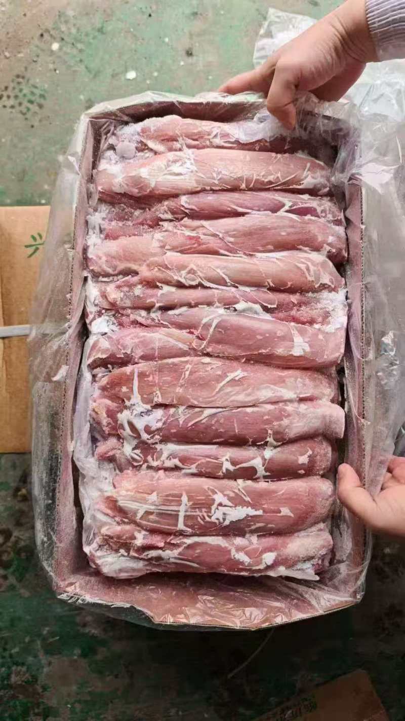 山东临沂自己工厂直销猪里脊批发走货吨位货量可验货