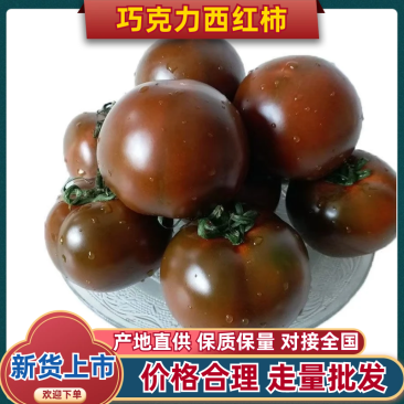 【巧克力西红柿】大黑番茄酸甜沙瓤味道浓郁欢迎选购