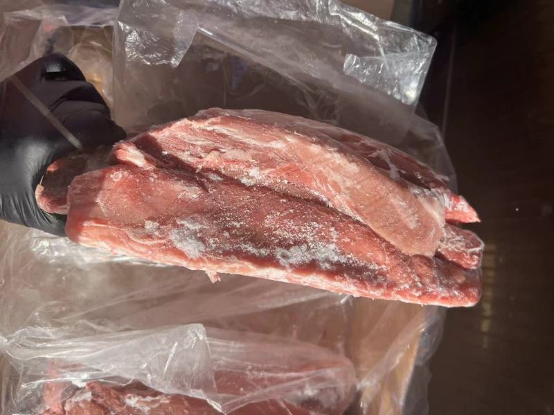 山东临沂自己工厂直销猪里脊批发走货吨位货量可验货