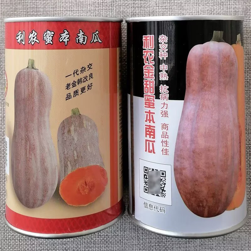 利农蜜本南瓜种子杂交大果优质高产中熟南瓜种籽瓜肉粉甜橙红
