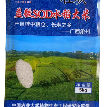 SOD稻米5公斤/袋真空包装