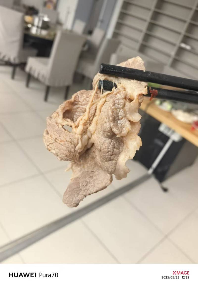 雪花上脑芯，原切猪上脑芯，自助烤肉火锅食材
