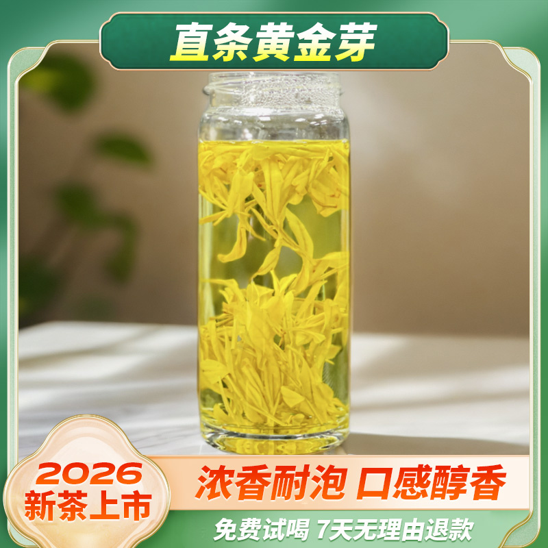 2026新茶口粮黄金芽浓香耐泡茶叶安吉芽母树核心产区直条