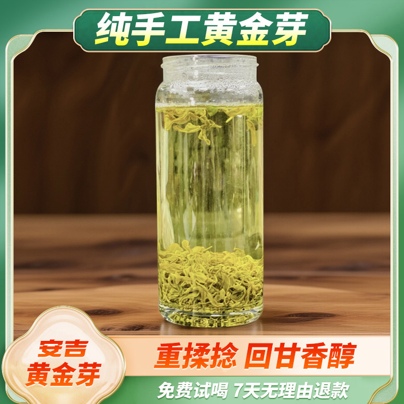 2026纯手工黄金芽茶叶新茶春茶绿茶黄金叶A15