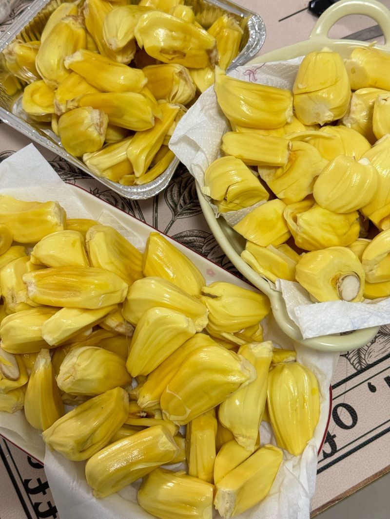 海南菠萝蜜马来西亚1号泰八红肉一手货源可视频
