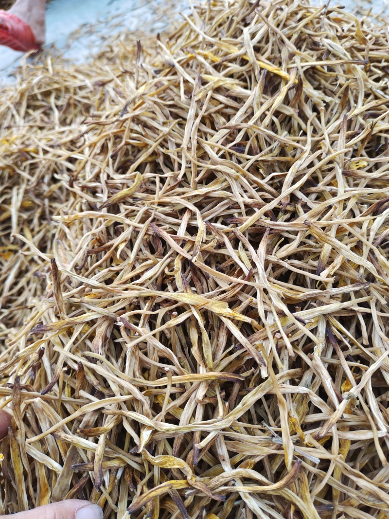 黄花菜，农家自晒黄花菜，干度好颜色漂亮泡发率高