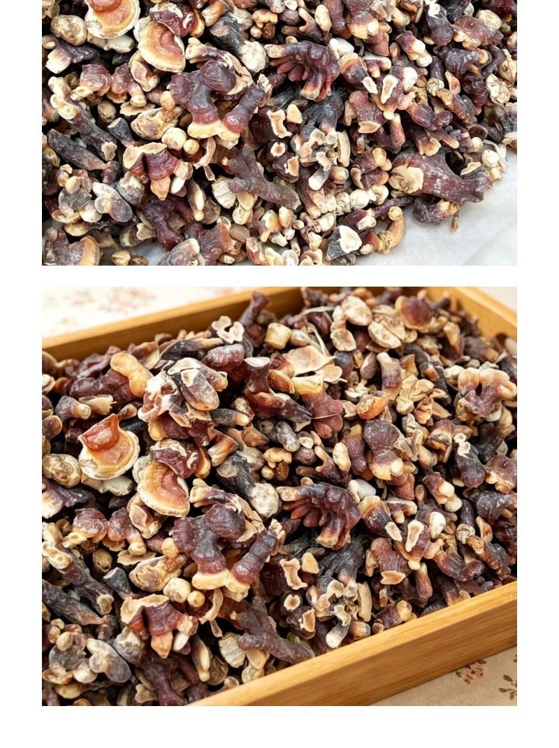 批发灵芝修剪下脚料边角碎料饲料药厂投料提取杂质少
