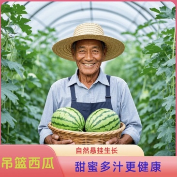 陕西渭南吊兰西瓜基地直供质量保证一手货源全国发货