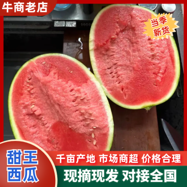 甜王西瓜精品西瓜产地直发量大从优可对接全国客商品质保障