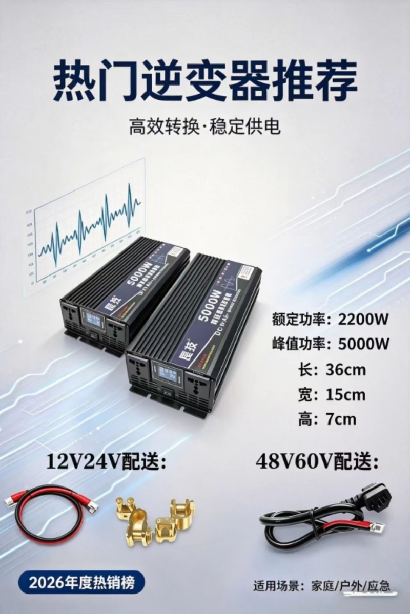 液晶峰值5000W额定功率2200W