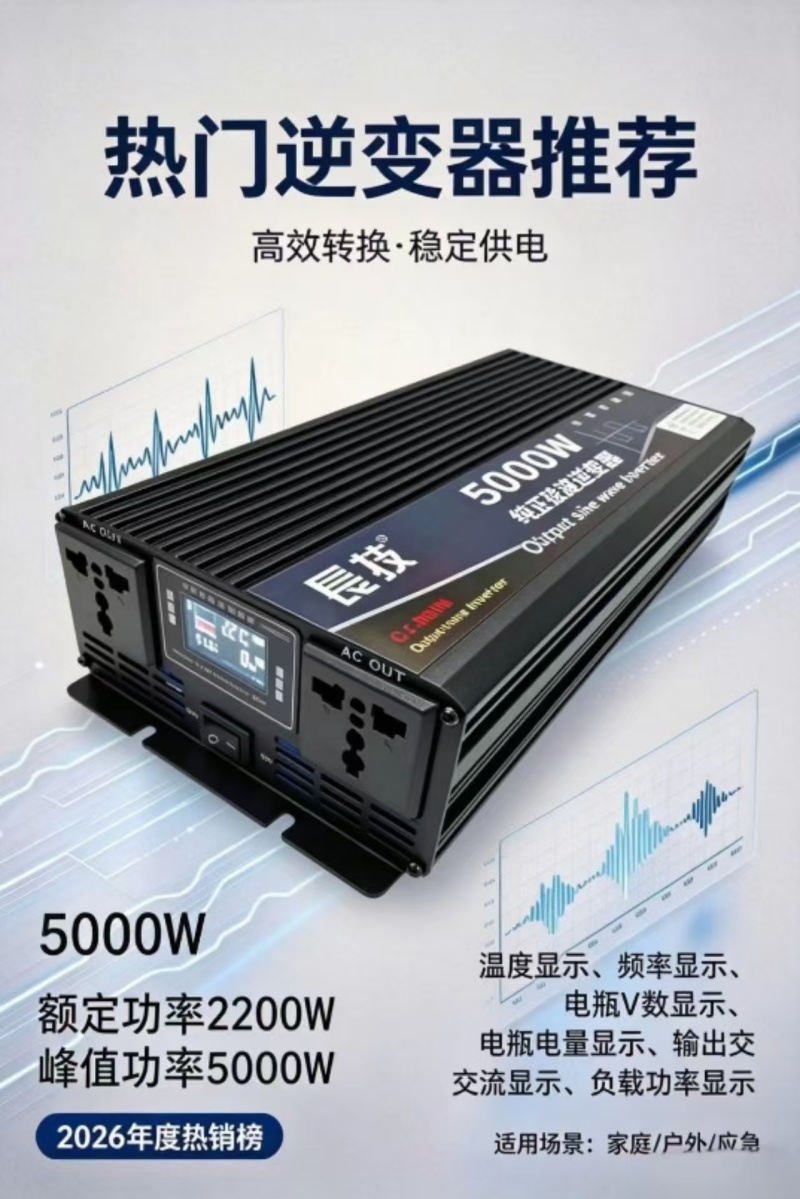 液晶峰值5000W额定功率2200W