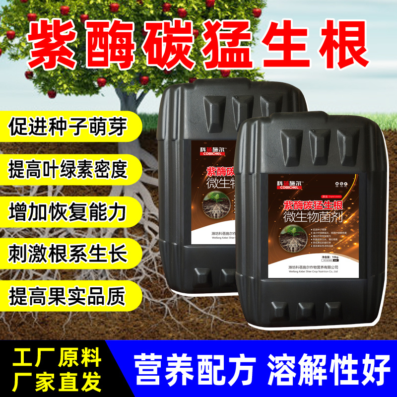 【正品】紫酶碳生根剂快速生根提苗改良土壤