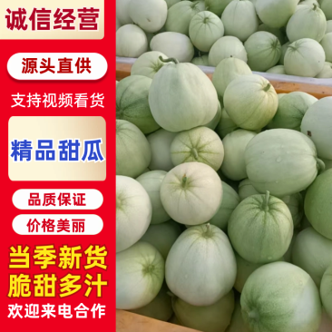 【精选】甜宝甜瓜江夏区甜瓜产地直发品质保证