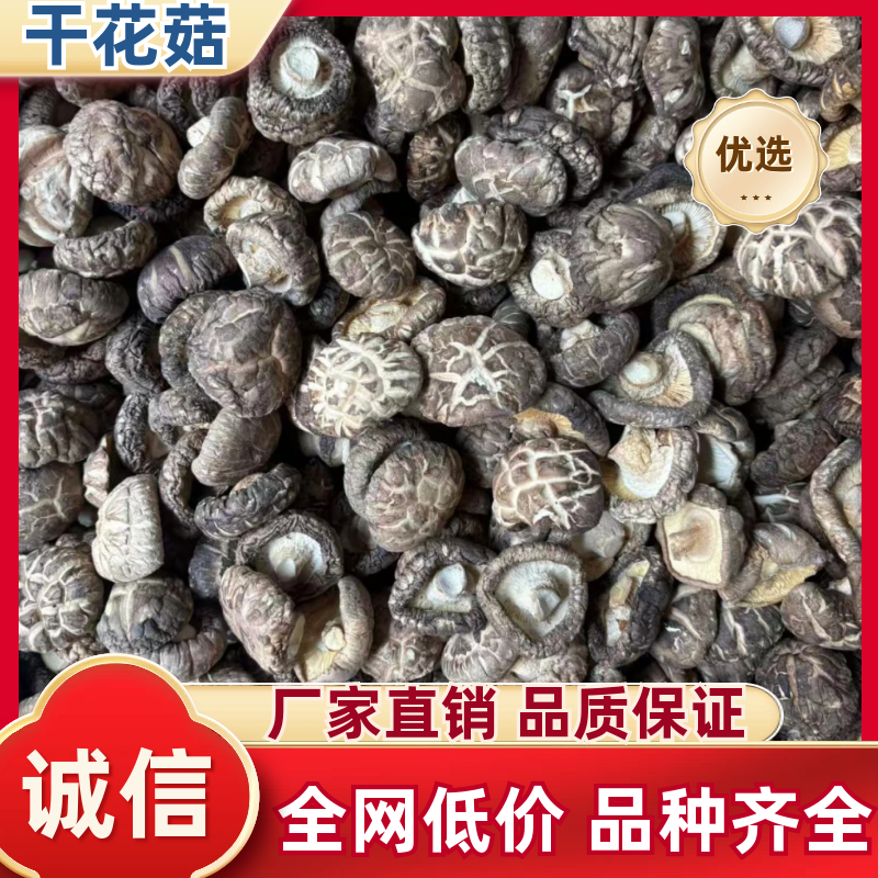 河南西峡干香菇精品花菇一手货源可零售可批发保质量