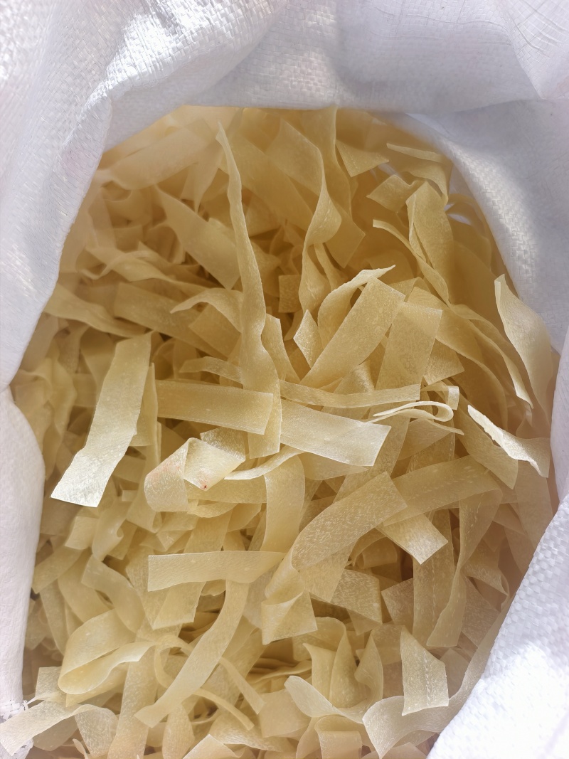 山药干面皮凉皮面皮免煮凉拌干面皮非油炸方便