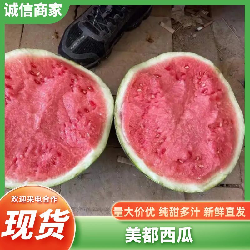 精品美都西瓜，大量上市，代收代发，诚信经营，欢迎合作