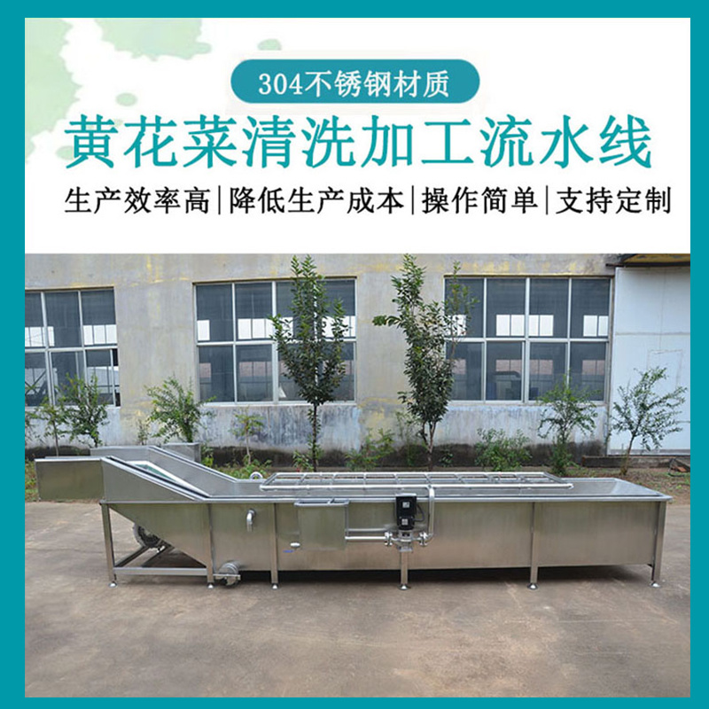 源头厂家直供全自动黄花菜加工流水线农户合作社专用设备