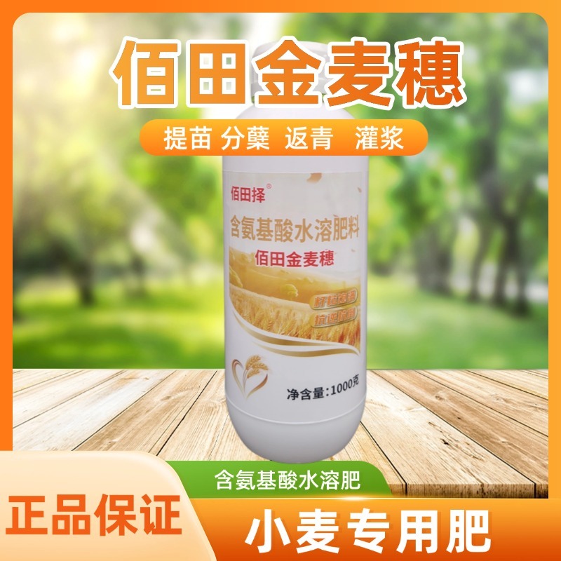 【金麦穗】小麦专用叶面肥提苗分蘖返青灌浆水溶肥料