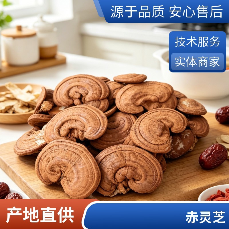 赤灵芝干货赤芝散装大货初级农产品泡茶煲汤产地直发