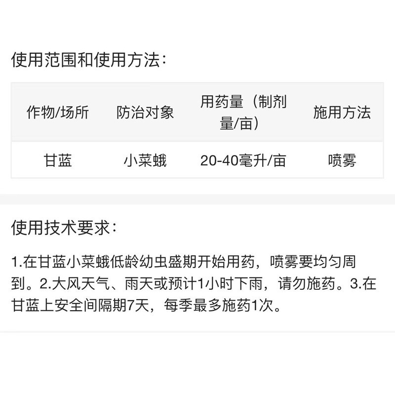 百农思11.8%甲维虫螨蜻甲维盐虫螨腈甲维虫螨晴小菜蛾