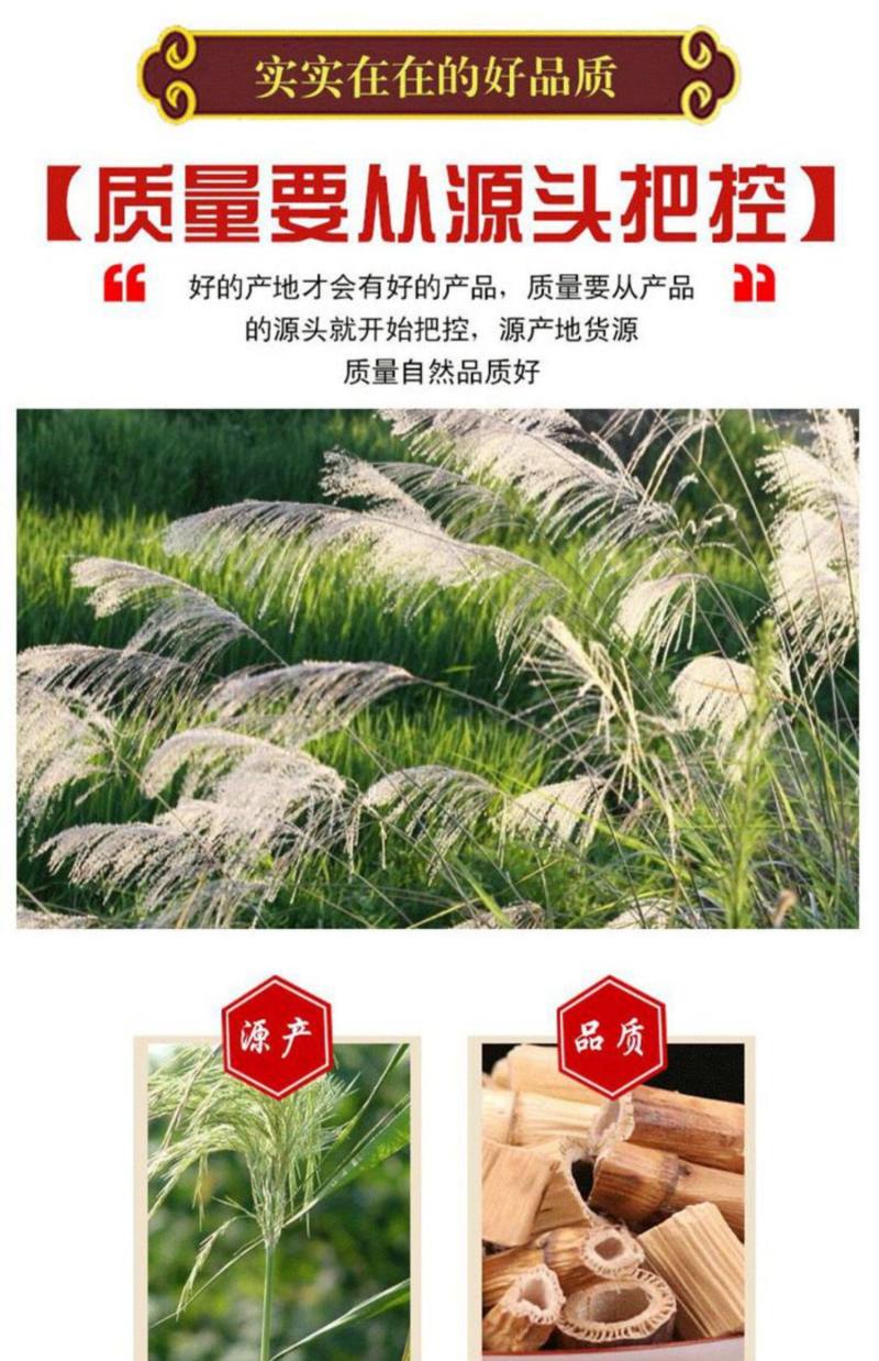芦根新货芦根无硫芦根水洗芦根自然晾晒品质纯正假一赔十
