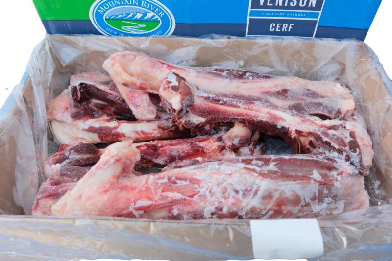 新西兰山河鹿肉冷冻鹿肉带腿骨大腿带腿骨鹿肉