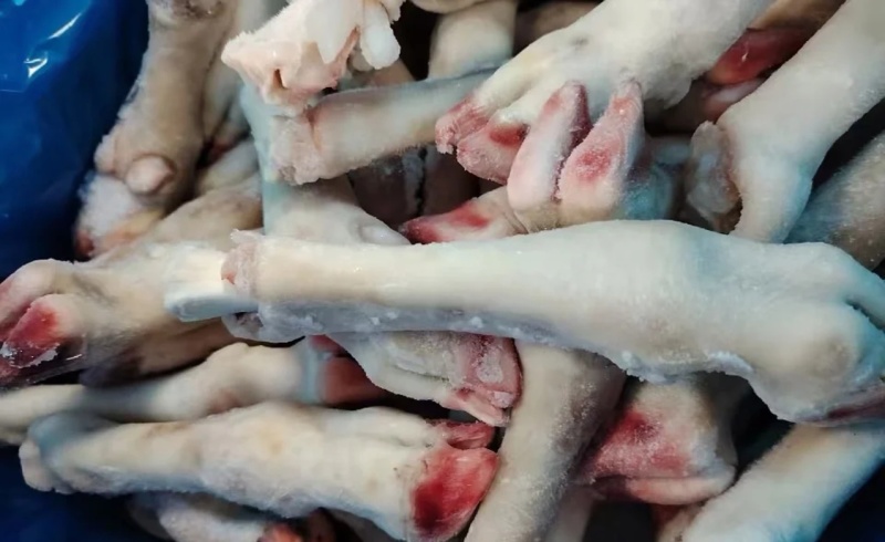 厂家新鲜生羊蹄冷冻羊脚蹄小羊蹄带筋羊蹄山羊蹄子