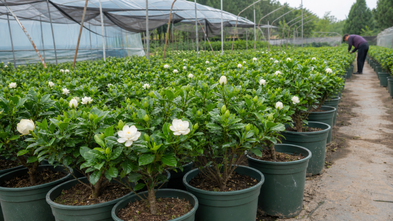栀子花柠檬山茶