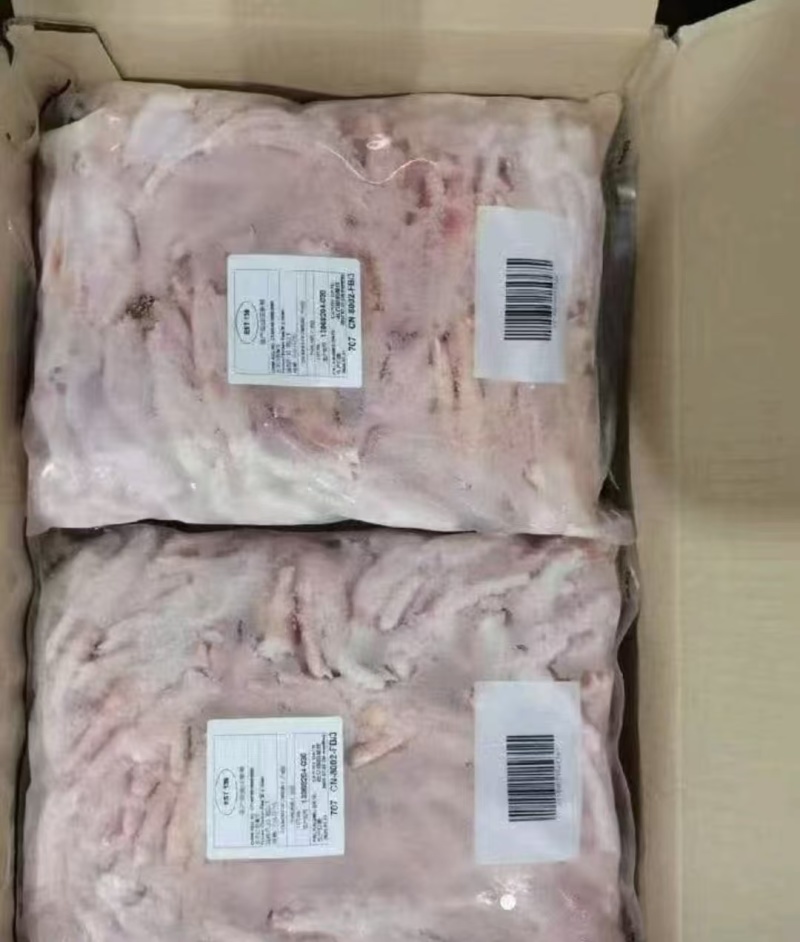 进口泰国139厂冻鸡爪新鲜保证价格实惠证件全品质放心