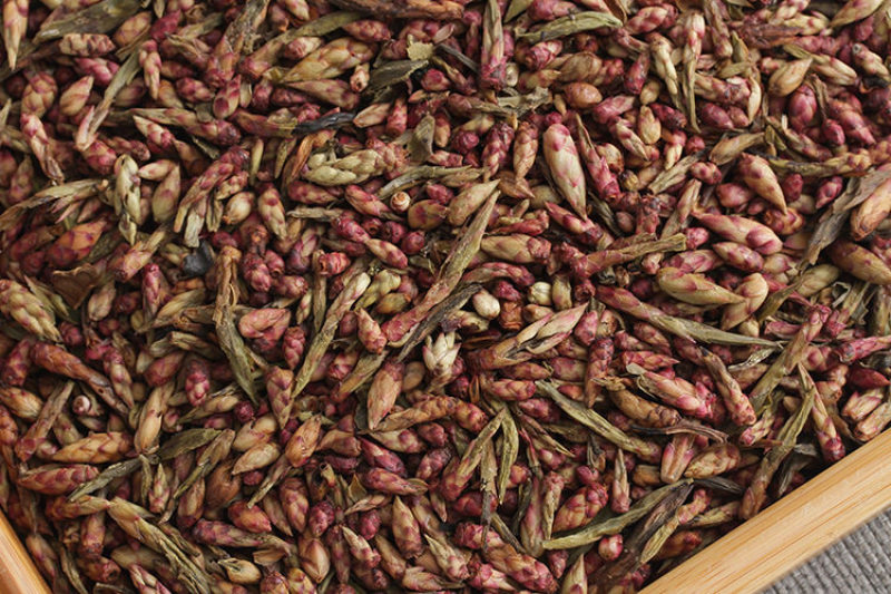 云南红雀嘴茶野生古树紫芽饱茶雀舌春茶普洱生茶