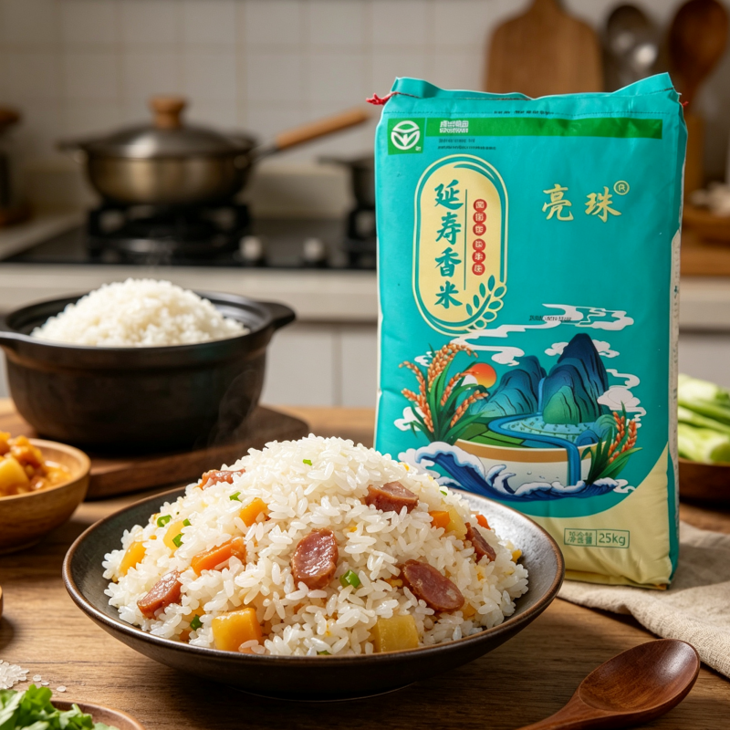 绿色认证长粒香米通用大米新疆抓饭炒饭煮粥米香浓郁营养米