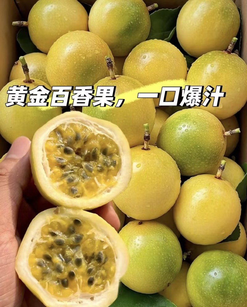 【一件可发】广西百香果产地直发量大从优可视频看对接电商