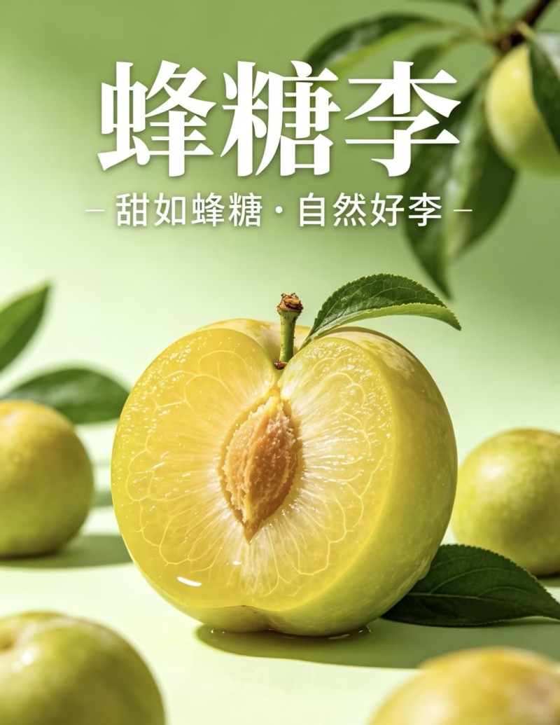【一件可发】蜂糖李精品李子产地直发对接全国电商，商超