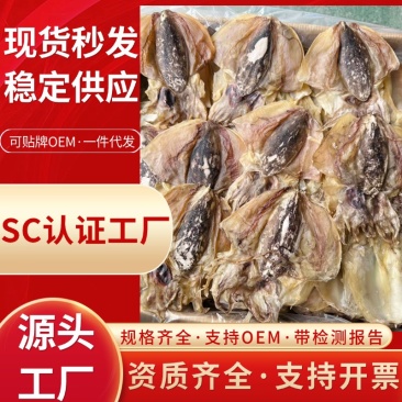 工厂直供淡干墨鱼干批发2-30头规格干墨鱼海鲜干货
