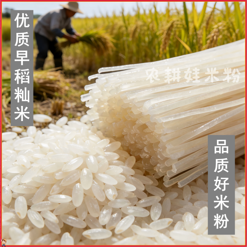【商用批发】江西米粉餐饮食堂外卖摆摊专用粉过桥米线螺蛳粉