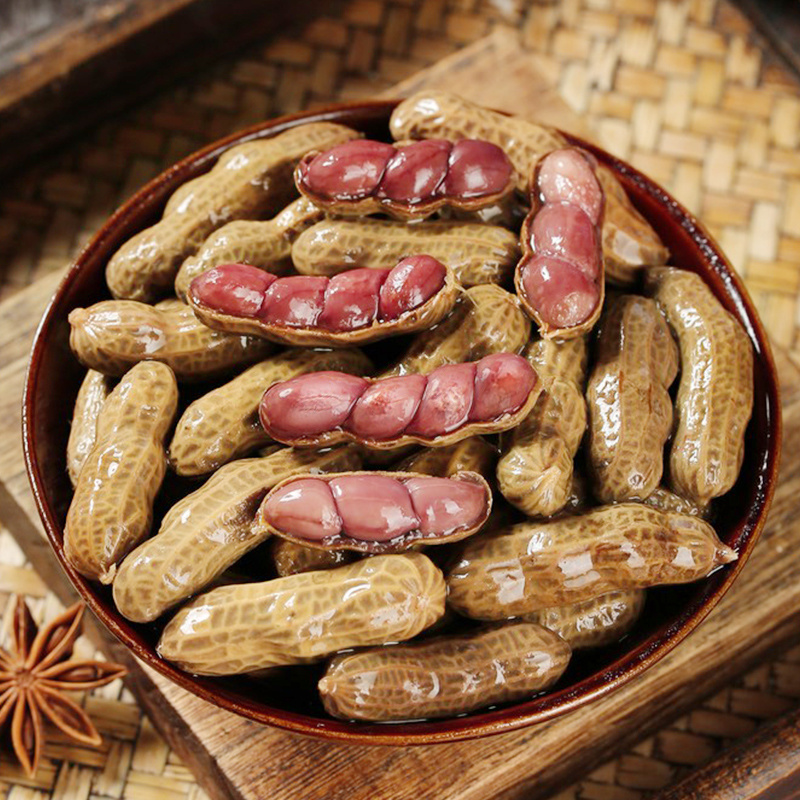 批发源头供应链优野水煮花生