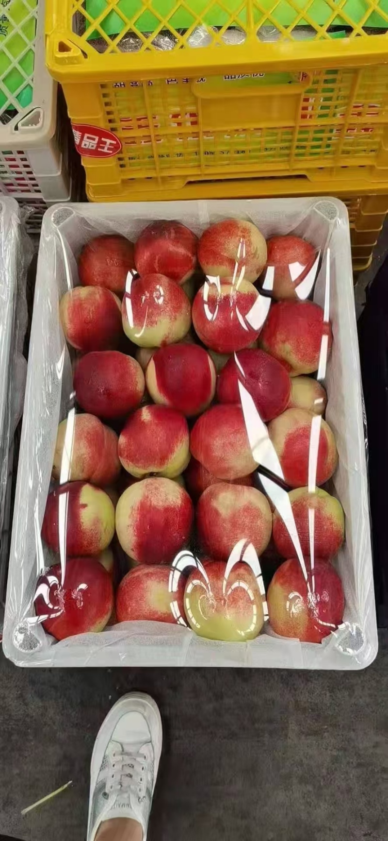 【大荔桃🍑】珍珠油桃，诚信经营，客户至上！规格齐全