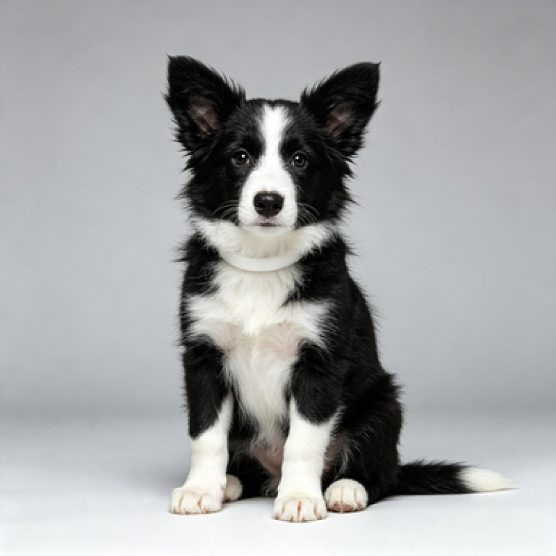 精品三通黑白边牧幼犬，智商出众灵动亲人，疫苗驱虫齐全，多