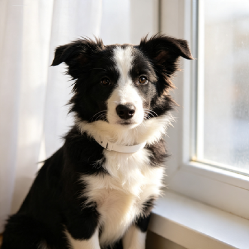 精品三通黑白边牧幼犬，智商出众灵动亲人，疫苗驱虫齐全，多