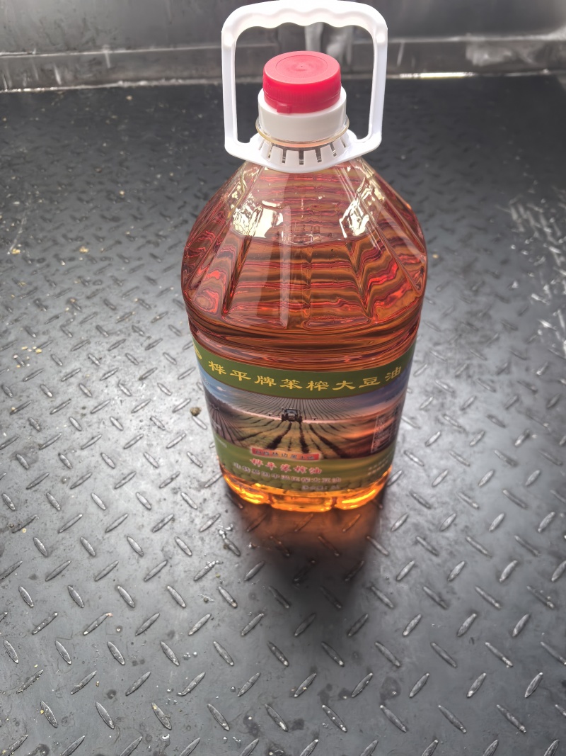 豆油纯正笨榨大豆油（三级），5升装