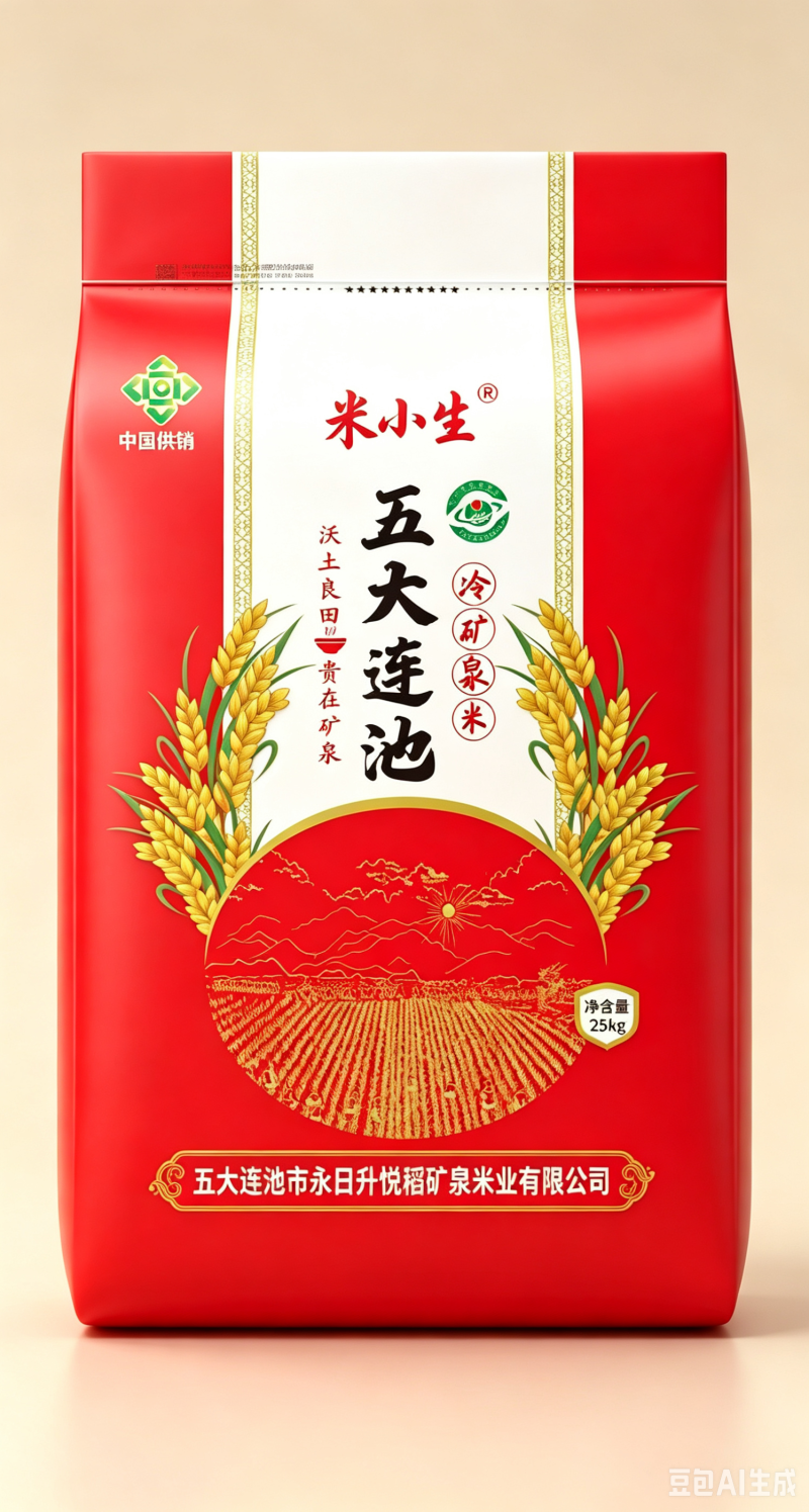 大米矿泉香米，5kg/25kg袋装