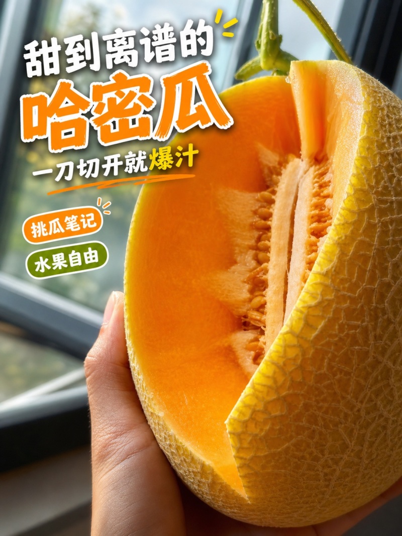 哈密瓜八六王哈密瓜，整车发货