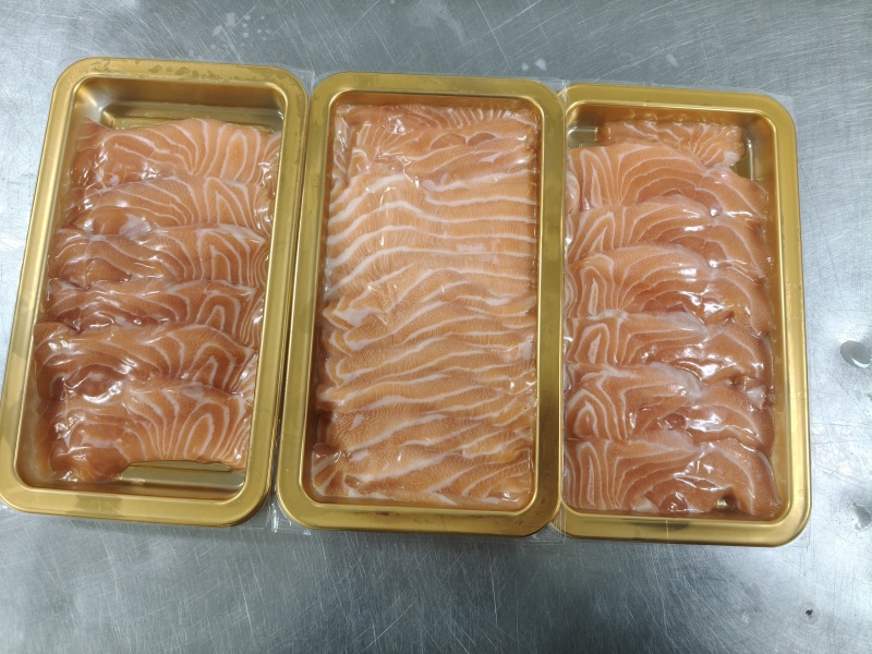三文鱼烟熏三文鱼切片，500克/盒